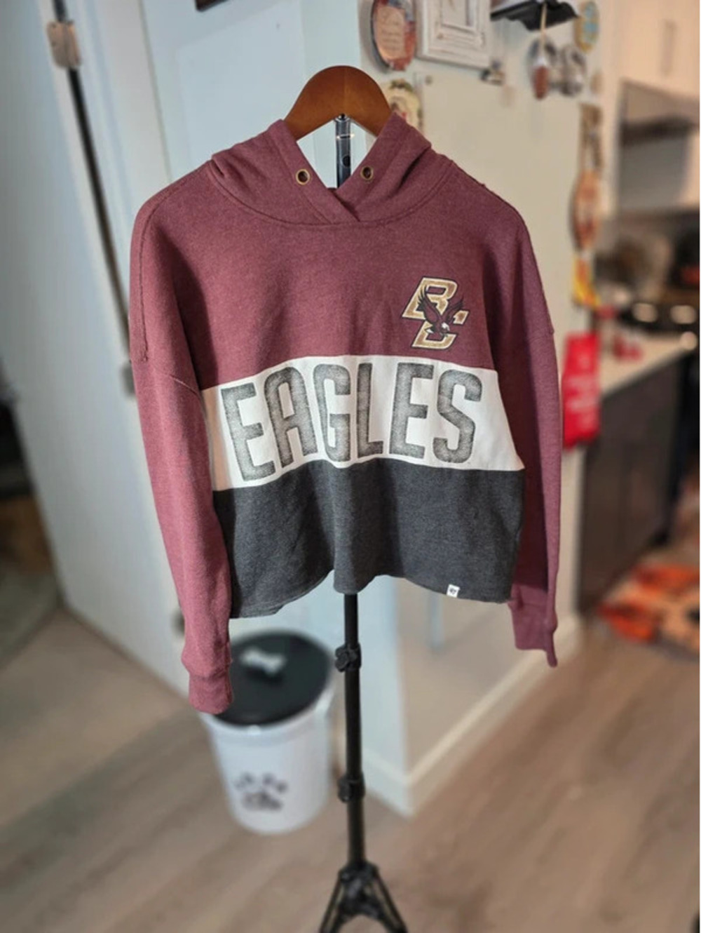, Boston College Eagles colorblock pullover